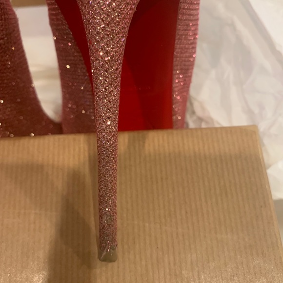 So Kate Pink Glitter Tisse Heels - Picture 10 of 15